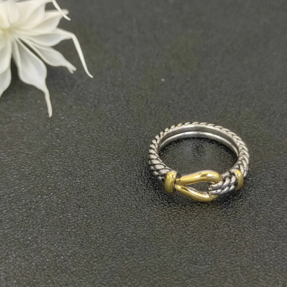 David Yurman Button-Loop Clasp Ring - Picture 7 of 7